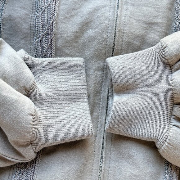 Vintage 80s St. Croix Shop Men's Faux Suede Bomber Jacket Large - Picture 5 of 10